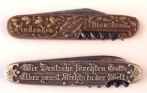 Decorative Corkscrew Knives