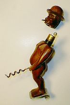 Vintage Brass Corkscrew, Naughty Boy Peeing Wine Bottle Opener 2.5” X 3.5”  – St. John's Institute (Hua Ming)